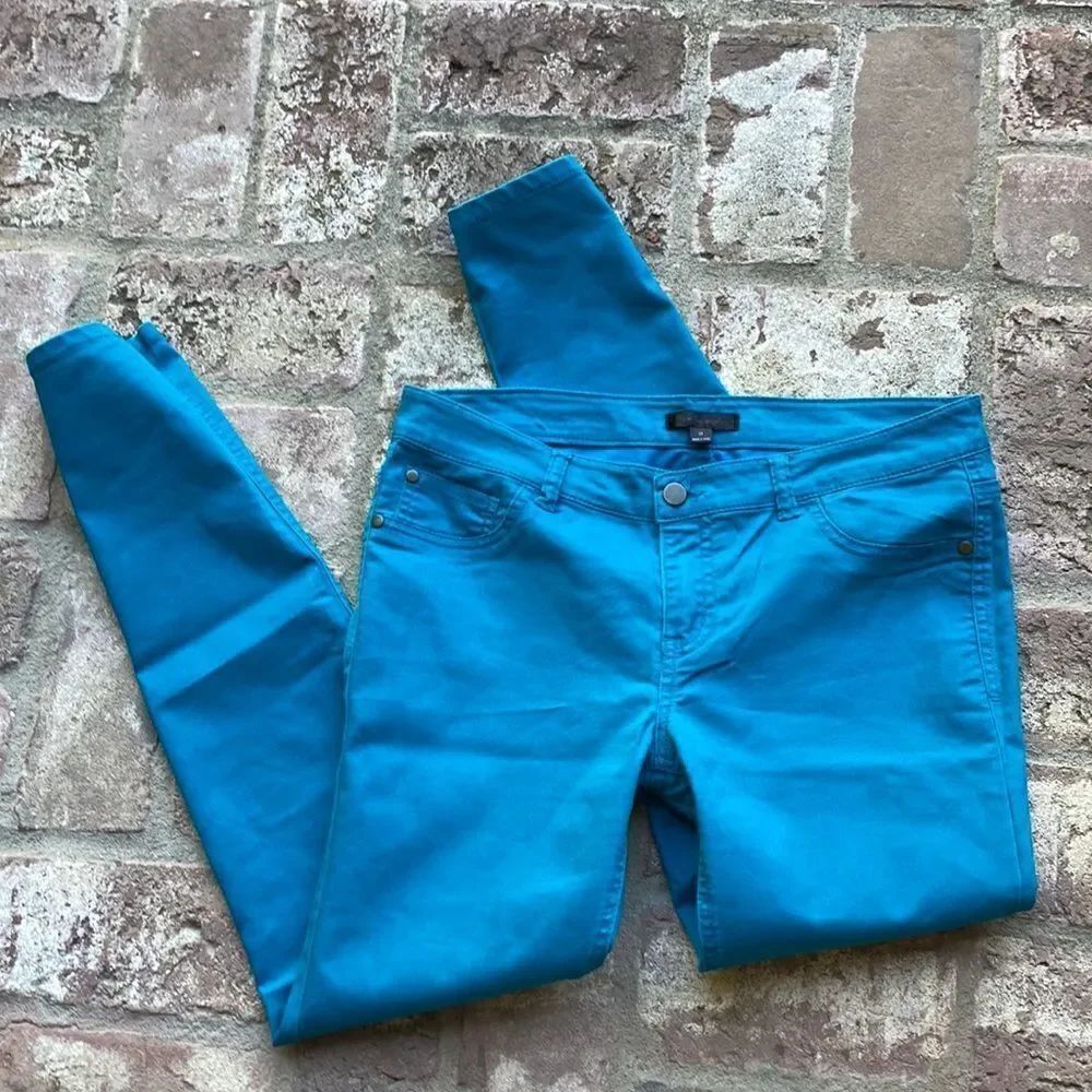 Juniors Fire Los Angeles Turquoise Jeans Size Juniors 11